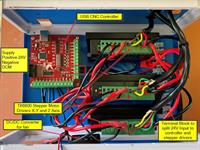 USB CNC Controller and TB6600 Stepper Drivers